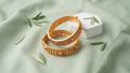 Traditional Gold-Toned Textured Kada Bangles with Vibrant Pink Gemstones and Secure Screw-Pin Closure
